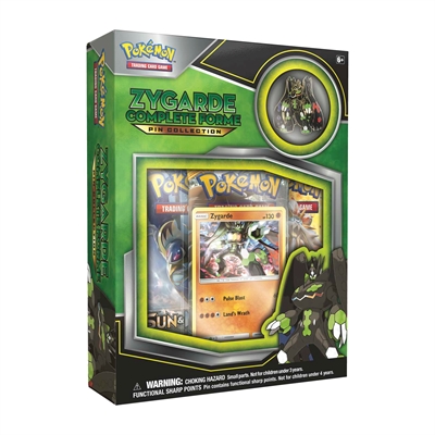 Pokemon Kort - Zygarde complete Forme Pin Collection